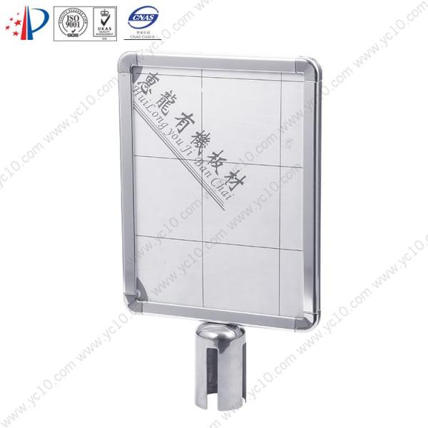 Aluminum frame A4 indicator